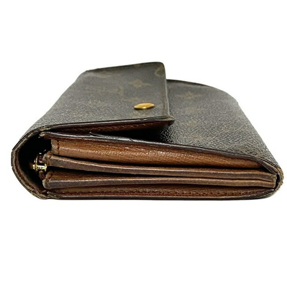 LOUIS VUITTON Long Wallet Portofeuil Sarah Brown Monogram M61734 MI1903  Bi-Fold - Picture 4 of 10